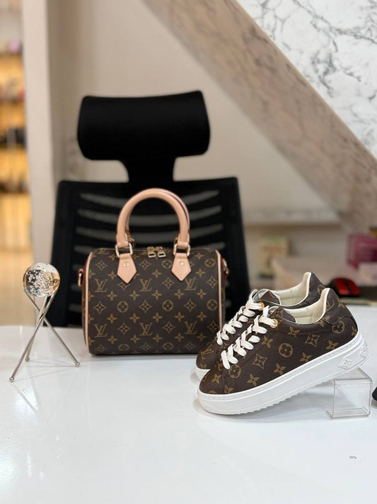 Bag and  Sneakers